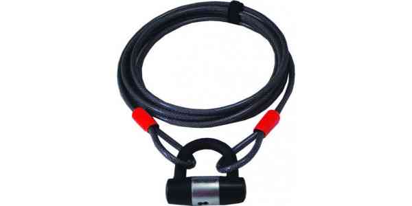 Double lock cable lock
