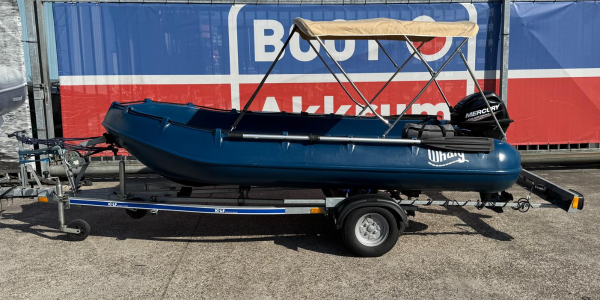Whaly 370 Mercury 15pk Kalf trailer bj. 2015